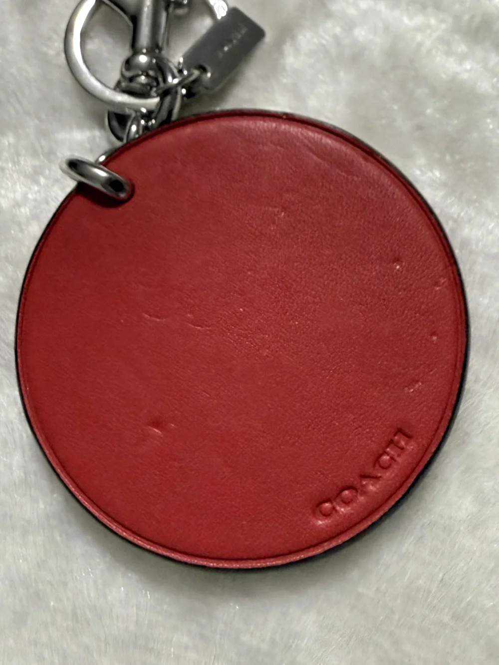 COACH SNOOPY DOG BAG CHARM KEYRING FOB 32657 - Picture 7 of 7